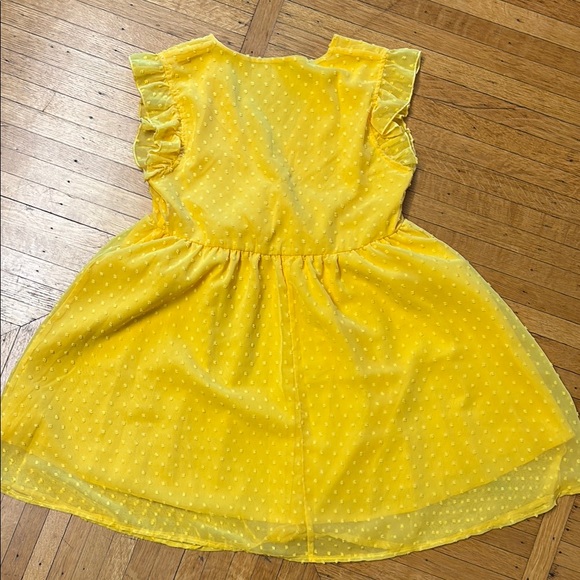 Yellow Ruffled Dress - Picture 2 of 2